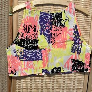 Handmade cropped tank top